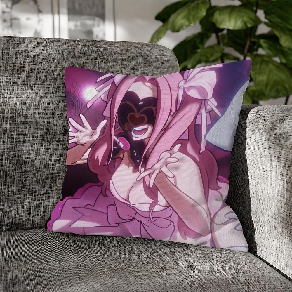 Game Alien Stage Idol Survival Cushion Cover Decorative Pillowcase Soft Short Plush Cozy Durable Sofa Home Decor Items Gift