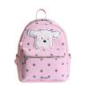 Schoolbag cute commuter backpack bag for women 1011 summer new large-capacity junior high school students student polka dot puppy schoolbag