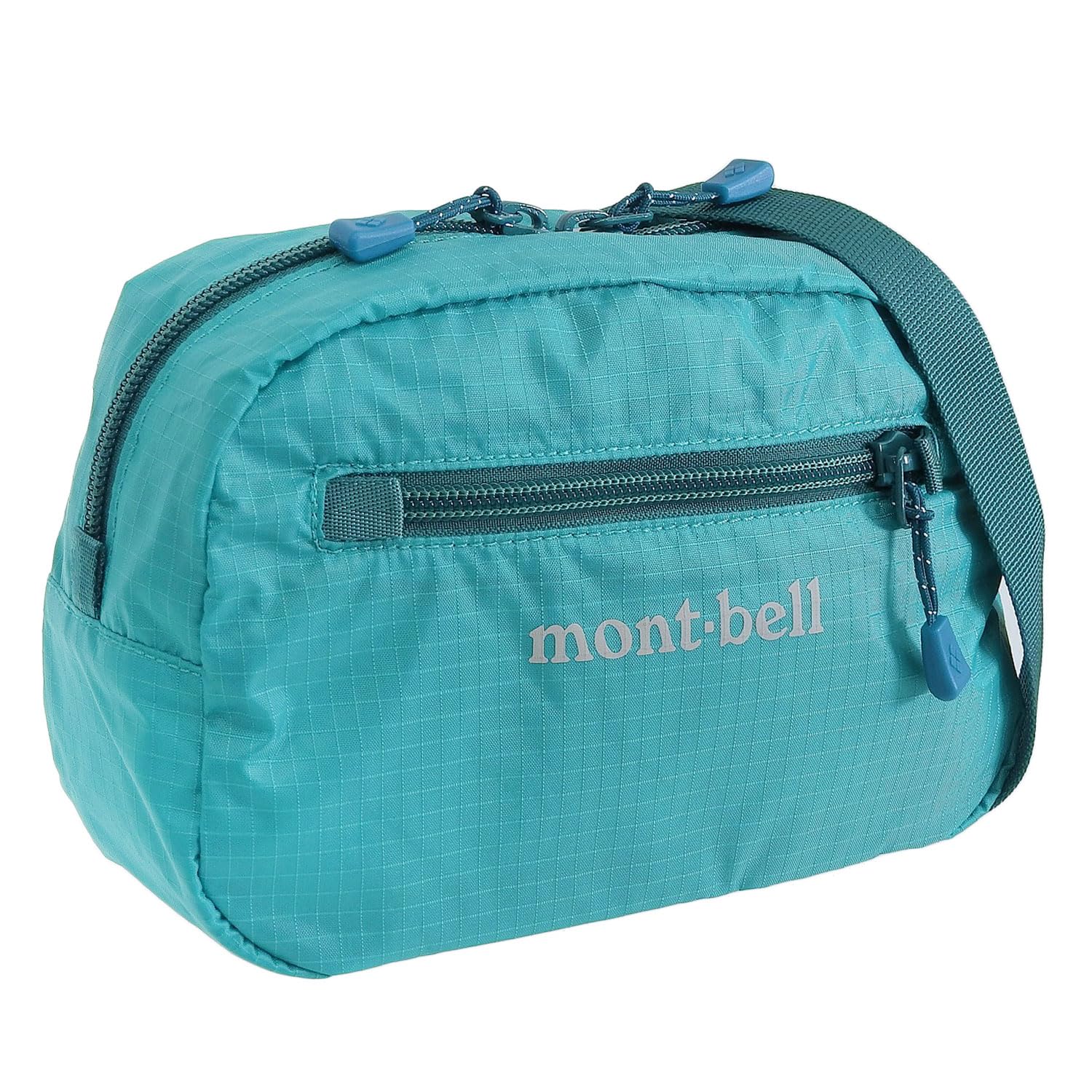 

[Montbell] Bag for Men and Women, Shoulder Bag, Body Bag, Nylon, Pocketable, Light Pouch, S, 1123985 (Turquoise (TQB))