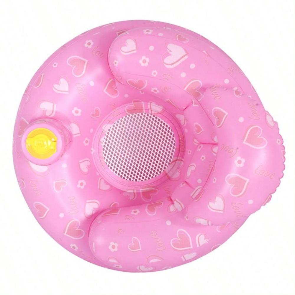 1pc Baby Inflatable Sofa Chair For Learning To Sit, With Built-In Air Pump, Foldable