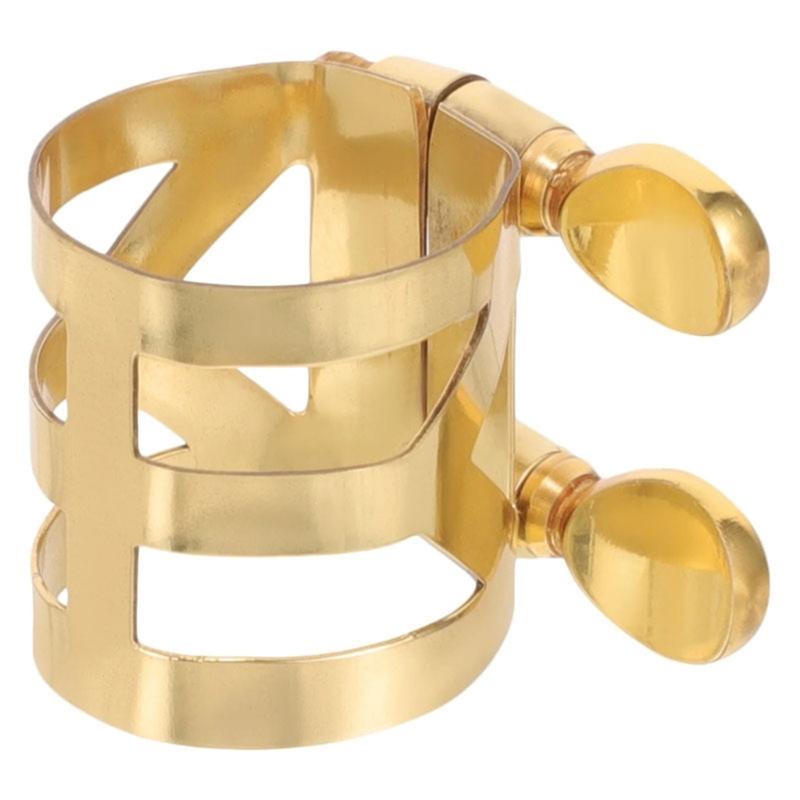 Saxophone Mouthpiece Clip Metal Ligature Fastener Parts Brass for Altos Wind Instrument Accessory Professional 1
