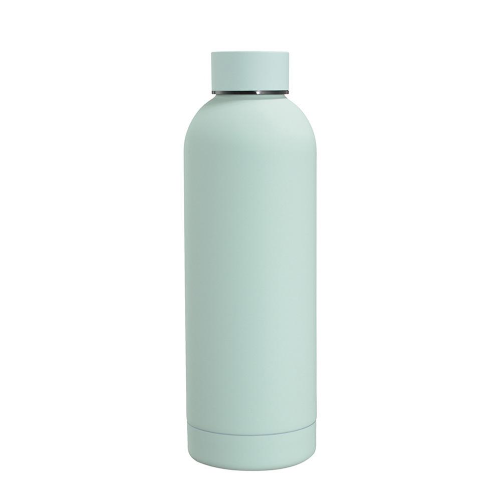 500ml Thermos Cup Small Mouth Water Bottle Stainless Steel Heat Retention 6-12H Portable Car Mug for Office Travel Outdoor Gym