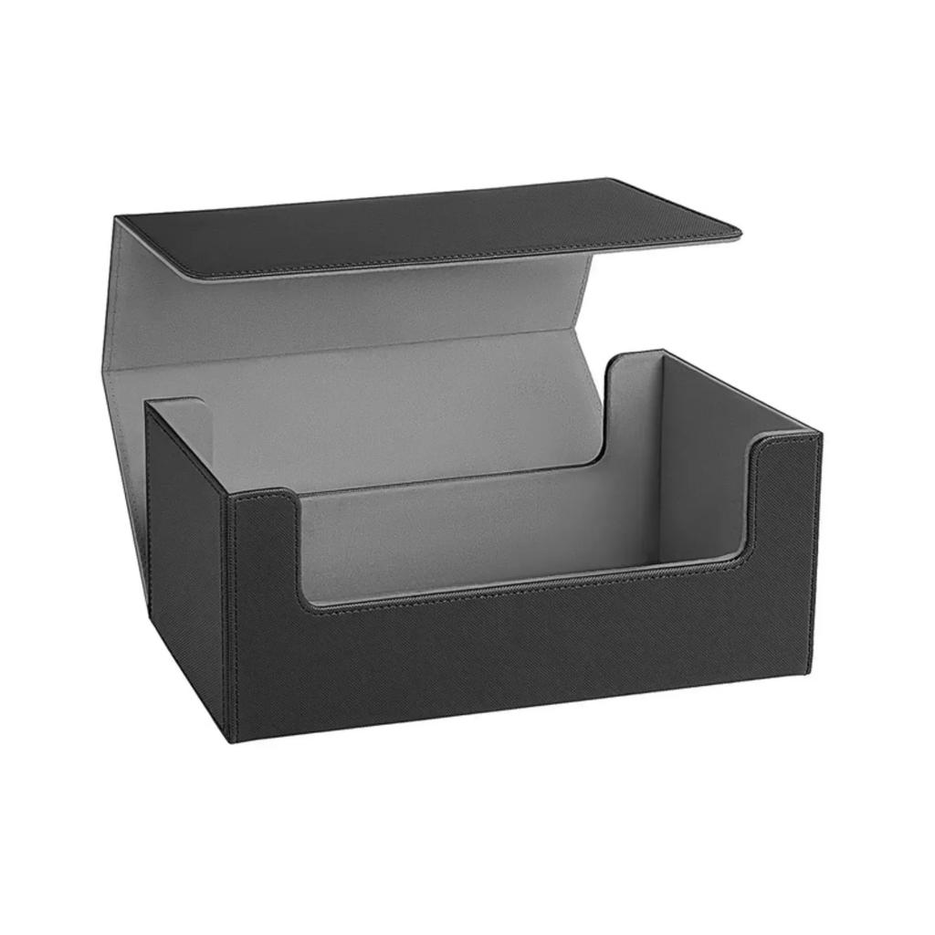 Card Case Deck Box Guard Card Protector with Top Open Magnetic Lid Organizer Trading Cards Durable Dustproof Sturdy Storage Case