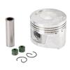 Yibai 62mm Schwarzer Motorradzylinderkit für FT150 mit Kolbenbolzen