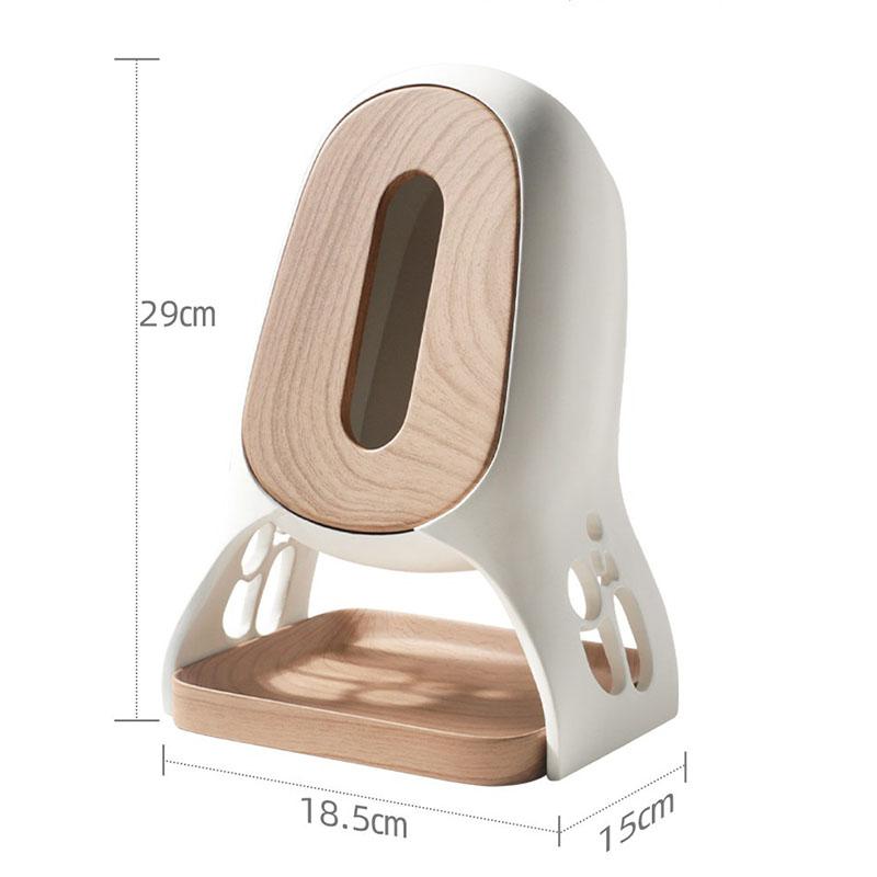 Resin Tissue Boxes Multifunctional Storage Tissue Case Modern Creative Desktop Napkins Box Living Room Luxury Napkins Case