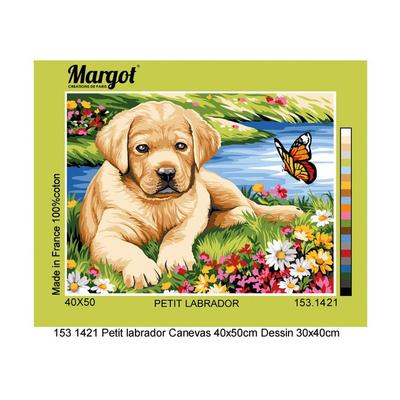 Canvas Margot Petit Labrador 40x50 Cm