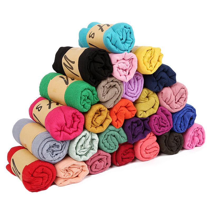 Korean Style Extra Large Cotton Linen Scarf - Versatile Spring/Autumn Sun Protection, Literary Shawl, Gift Giveaway