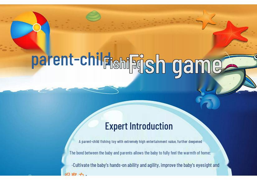 Best-Selling 40-Piece Kids' Magnetic Fishing Game Set for Water Play