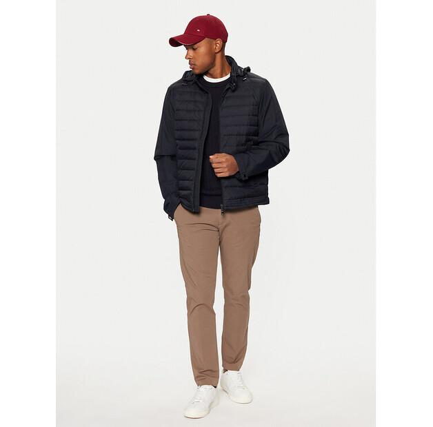 Демисезонная куртка Tommy Hilfiger MW0MW37689, темно-синяя, стандартный крой