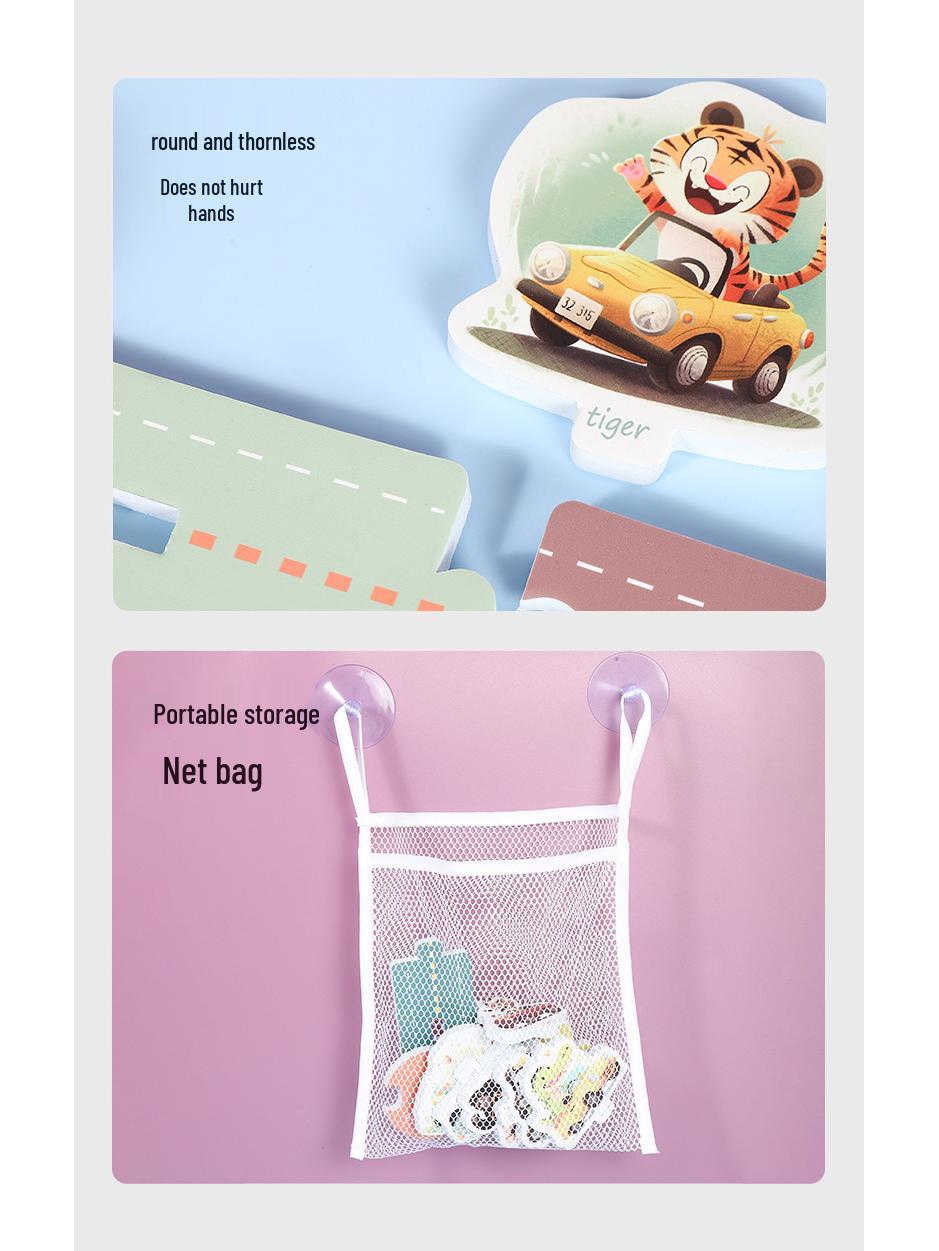 

Головоломка для ванной «Гонки животных»: Креативная развивающая водная игрушка для детей