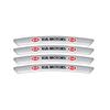 4 Pack Aluminum Car Badge Rim Stickers Car Modification Accessories for Kia Ceed Sorento K3 Rio Sportage Soul Picanto Optima  VU8