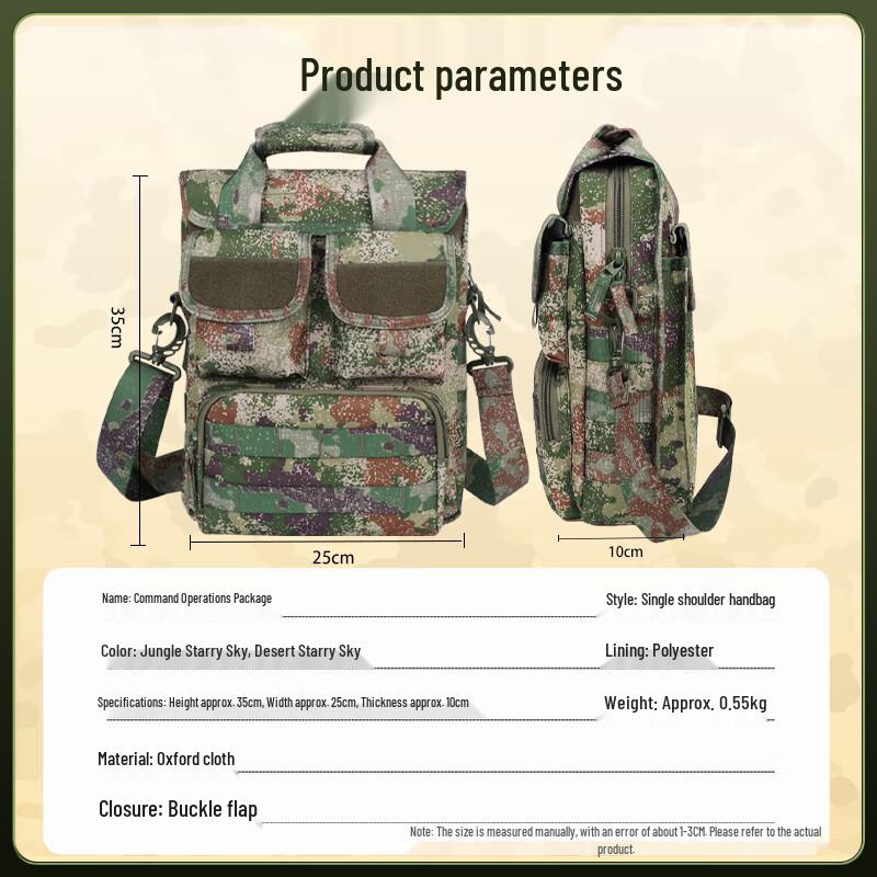 Bolsa de Ombro Tática Masculina Shanyi