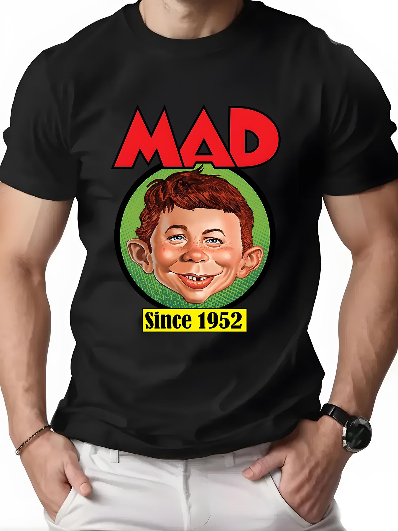 MAD Magazine Classic Logo Tee M