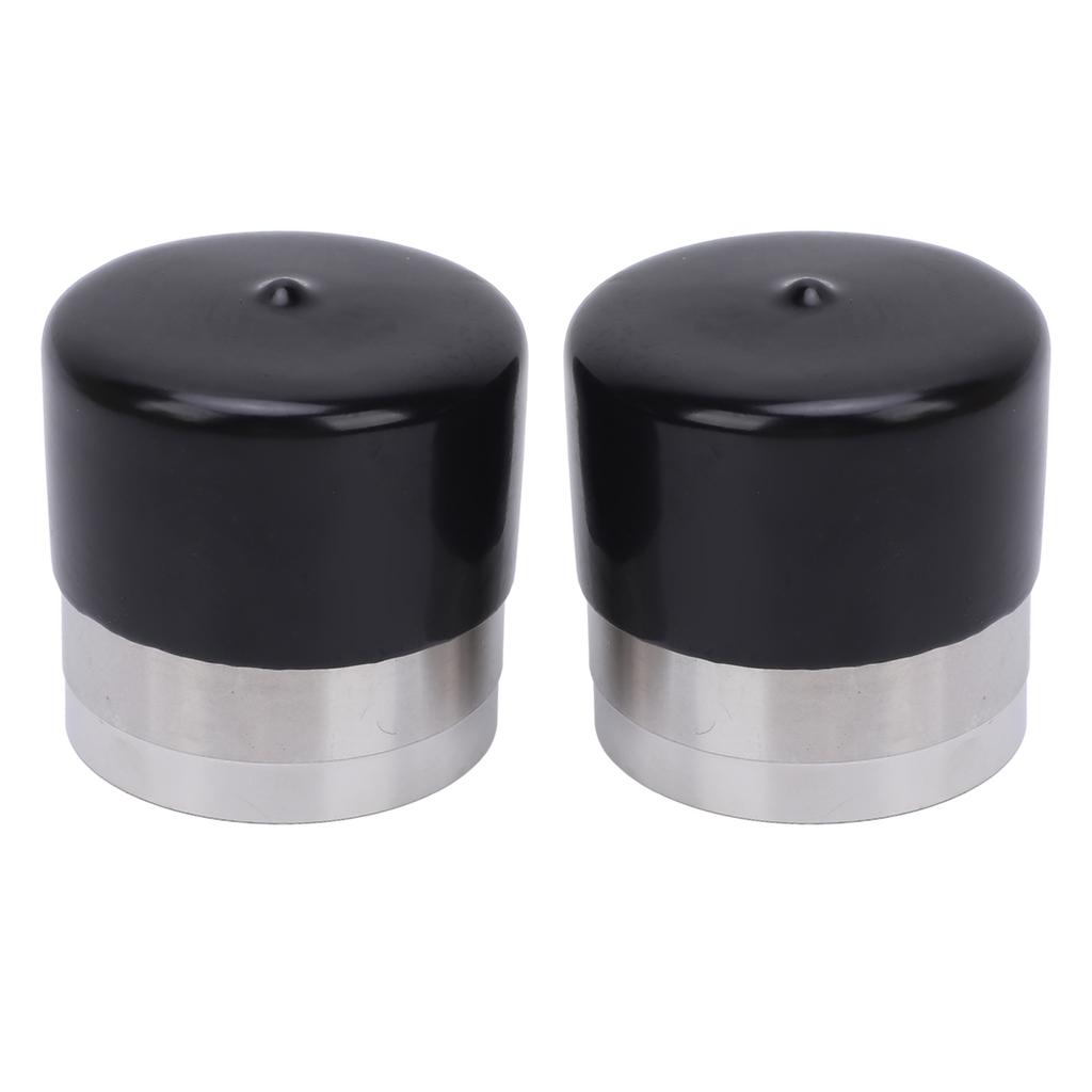 2 Stück Anhänger Radlager Schutz Edelstahl Radnabenlager Mittelabdeckung 1,980 Zoll Durchmesser Anhänger