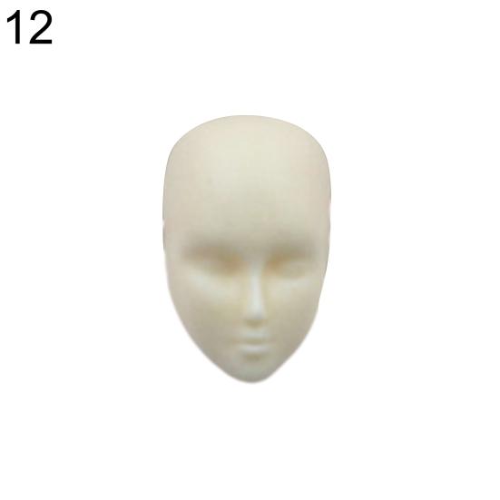 DIY Silicone Mould Fondant Doll Head Face Baking Cake Chocolate Accessories