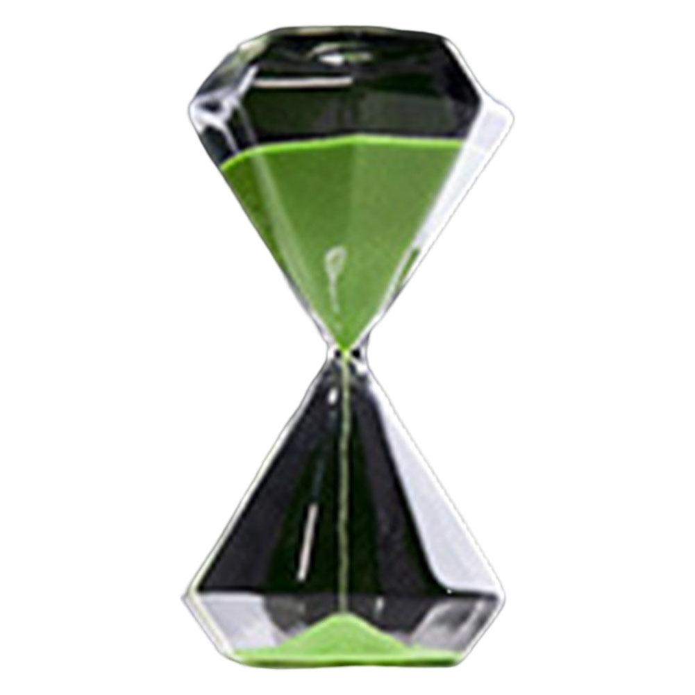 

5/15/30 минут Стеклянные песочные часы Таймер Творческий домашний декор стола Украшения для рукоделия Украшения Таймер Часы Подарок на День святого Валентина 30min зелёный