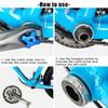 5 In 1 Bottom Bracket Tool Remover Bbr60 Fsa386 Bike Installation Repair Wrench Bbr60 Bbr9100 Fsa 386 Removal Tool