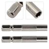Quick Bit Conversion with 6 35mm Hex Shank Adapter, Converts To 4mm System, Magnetic Holder for Easy Bit Change 2 Pieces