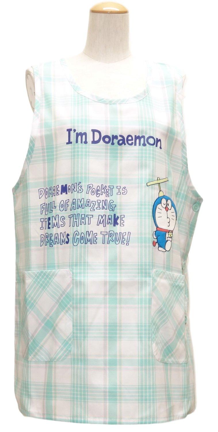 

Фартук с аппликацией на боковые пуговицы Doraemon Fujiko Pro зеленый 45251g