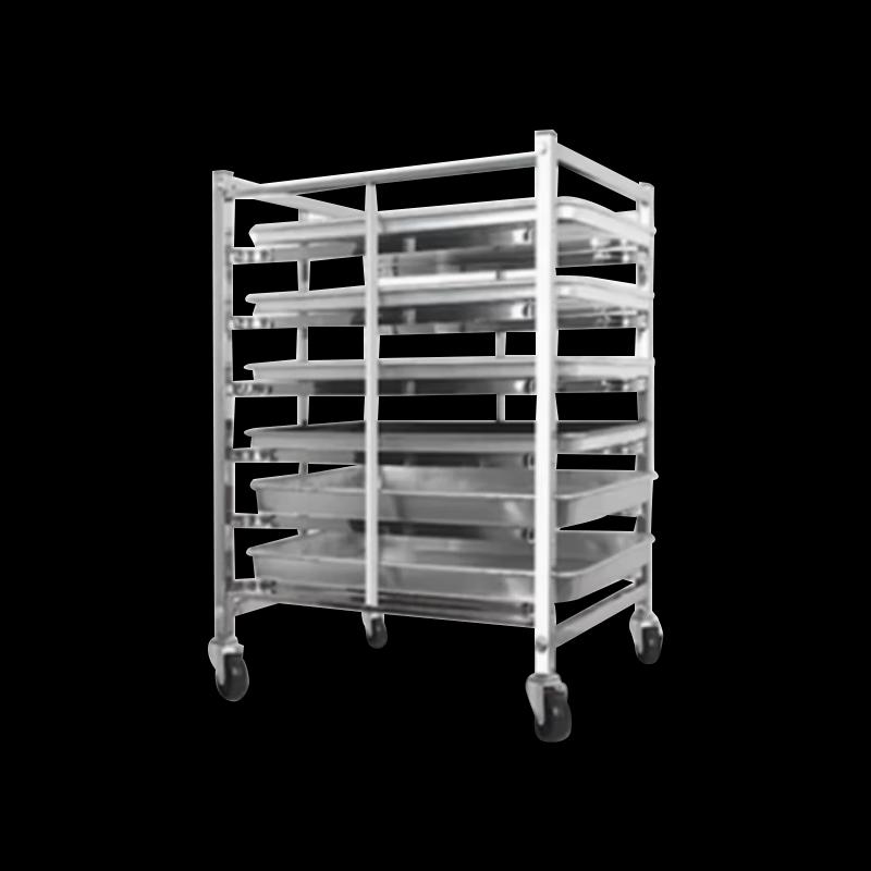 Multi-Layer Baking Pan Rack Trolley