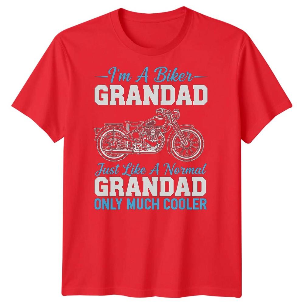 Im A Biker Grandad Just Like A Normal Only Much Cooler Unisexs Biker TShirt Tee