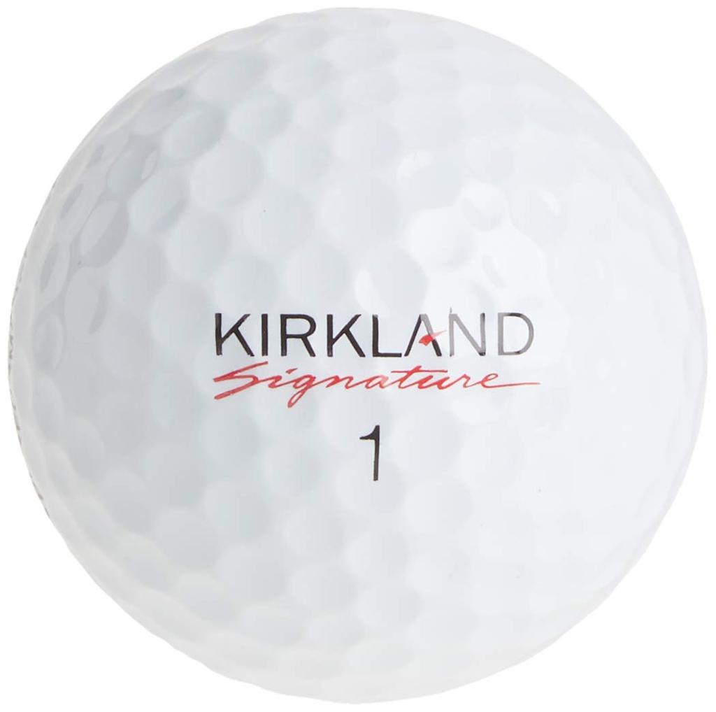 KIRKLAND SIGNATURE Kirkland Signature Golfballer med uretande cover, 3-lags, 2 dusin, 24 baller, Hvit
