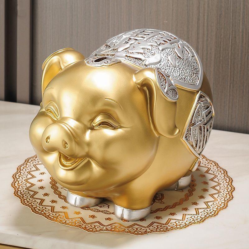 2026 Kreatives Sparschwein: Einzigartiges Sparschwein-Ornament mit großem Fassungsvermögen