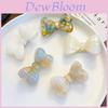 Cute Heart Shaped Bowknot Hair Clip In Assorted Colors Perfect For Summer Fashion