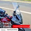 Pare-brise amélioré pour Honda CB400X/500X, Déflecteur de vent étendu
