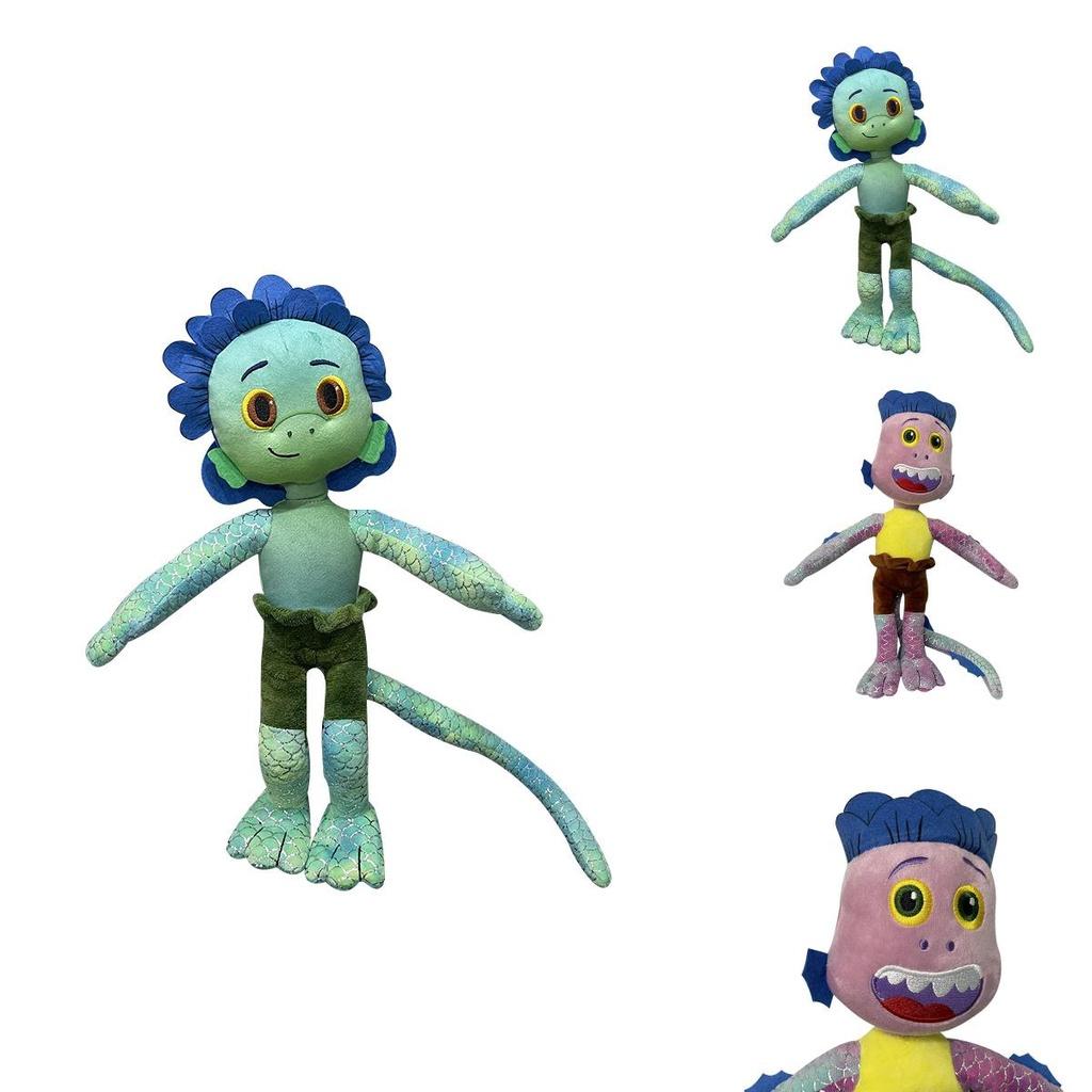 Adorable Pixar Luca Alberto Plush Toy 40cm Soft Stuffed Doll For Kids And Children