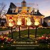 Solar Snowman Stake Lights: Waterproof Outdoor Christmas Lawn Decoration