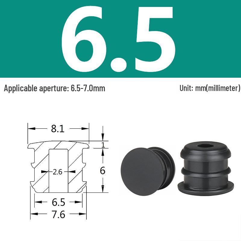 High-Temp Resistant Silicone Rubber Stopper with Card Slot Sealing Cap