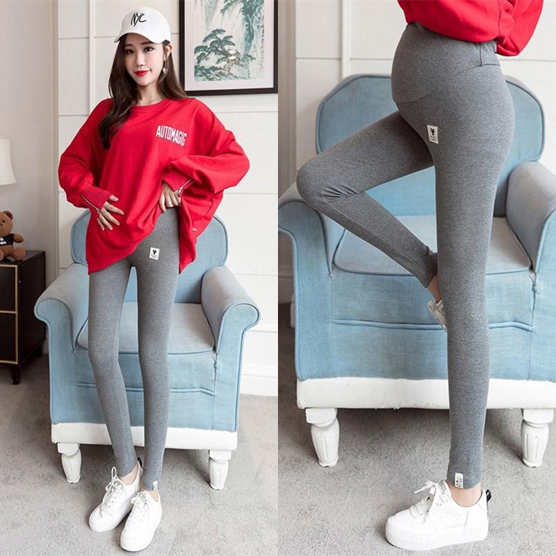 Maternity Velvet Leggings: Warm, Stylish, Belly Support for Autumn & Winter