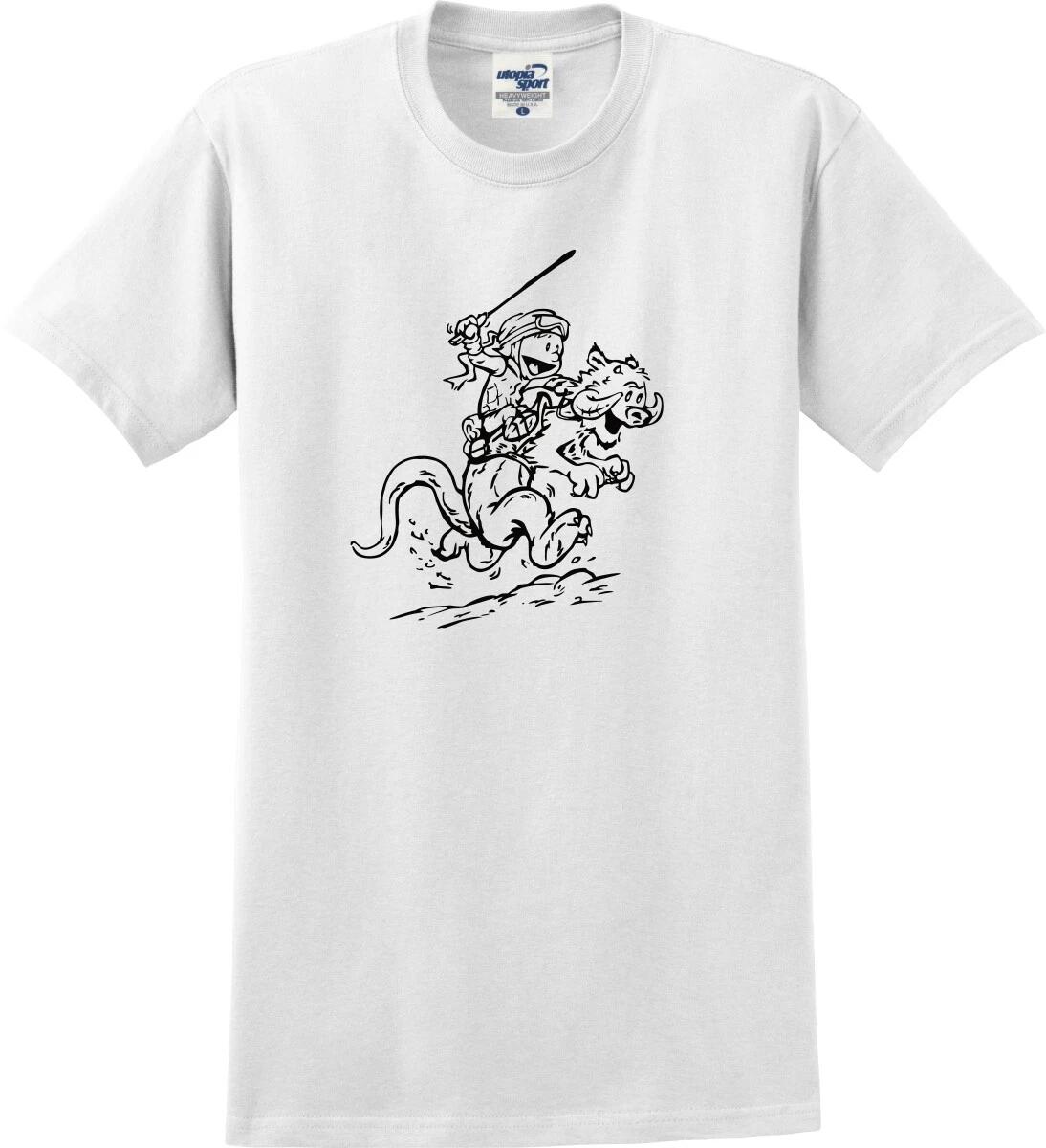 

Calvin and Hoth Funny T shirt (S-5X) 3XL