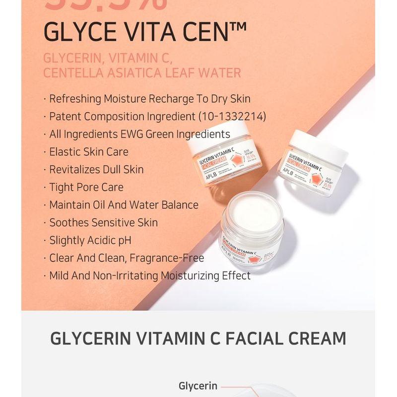 APLB Glycerin Vitamin C Facial Cream Set