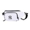 New MLB New York Yankees Canvas Canvas Bag Fanny Pack Regular Unisex White 32BGCS111-50W