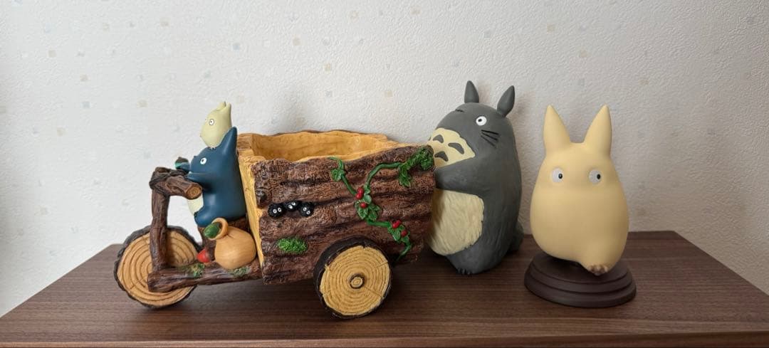 

[Б/У] Тоторо Лес Трехколесный велосипед Кашпо Маленький Тоторо