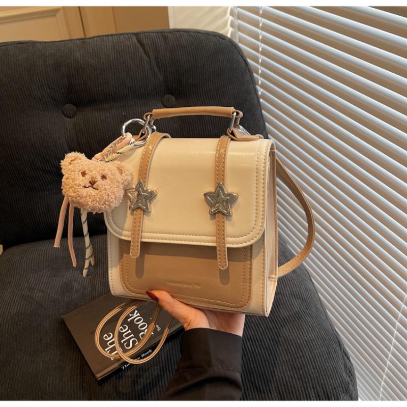 

Маленькая сумка женская новая нишевая школьная сумка рюкзак высокой ценности легкий дорожный рюкзак бежевый