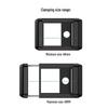Porta Rosqueada de 17mm Lente para Transmissão Móvel: Suporte de Câmera com Clipe Grande Angular, Macro, Telescópio e Selfie