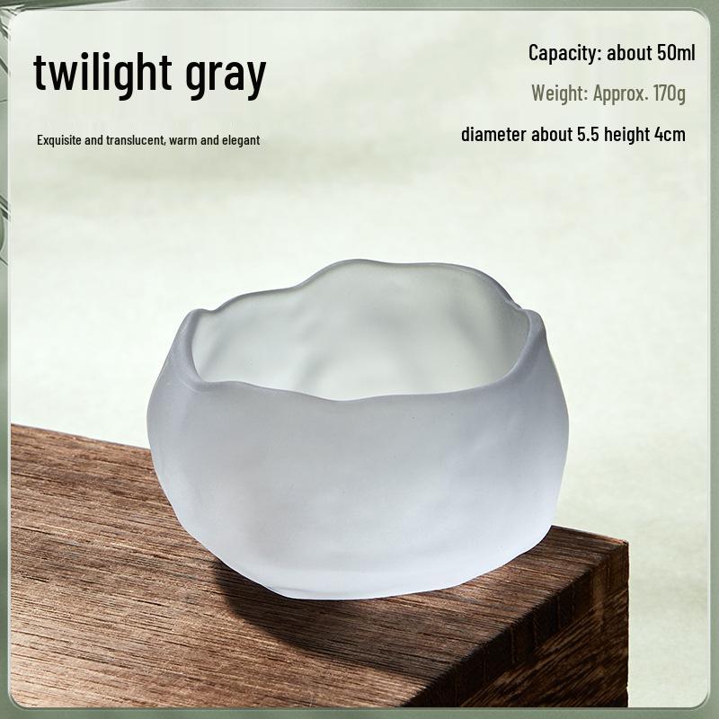 Small Crystal Ink Dish for Calligraphy – Chinese Painting Water Bowl and Brush Rest.