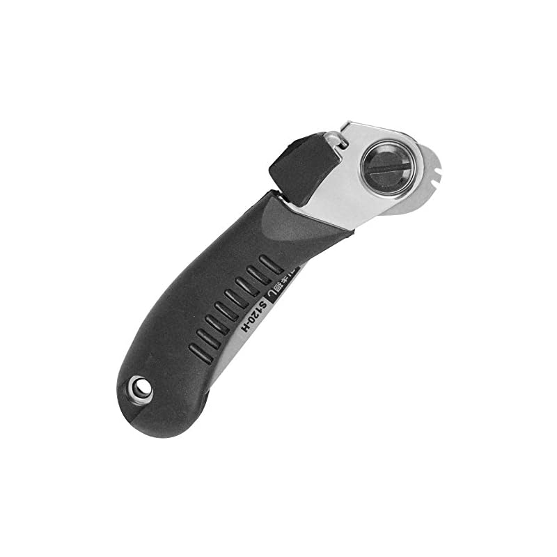 SK11 Folding Saw with Replaceable Blades, 120mm Blade Length, Lightweight, Compact, Pocket Size, for Pulling and Turning (S120-H)