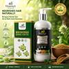 Bio Vivasvaa Methi Gold Shampoo 300ml+Bringaraj Herbal Hair Oil 180ml | Hair Growth, Strengthening& Nourishing Hair Roots