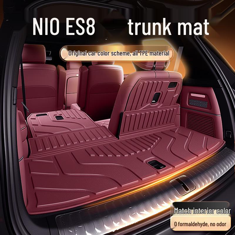 Nio ES8 TPE Trunk Mat for Third Generation 6/7 Seater - Rear Trunk Modification Accessories