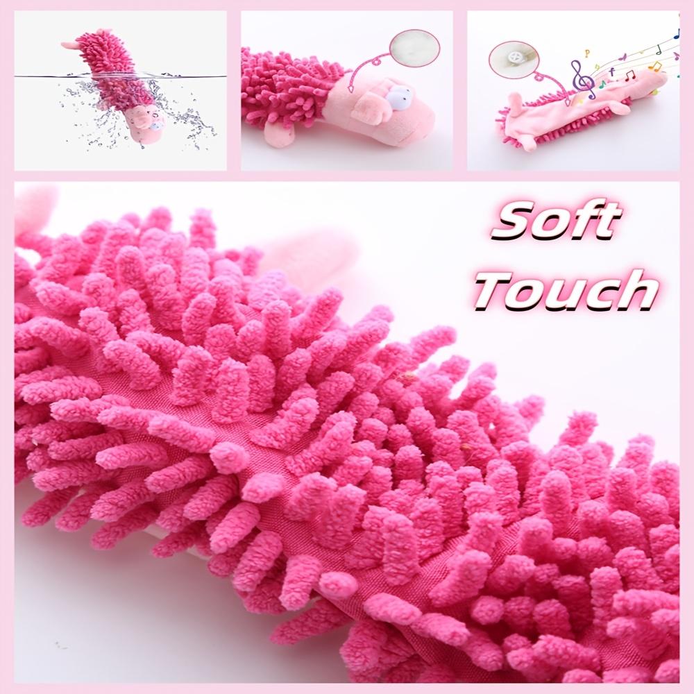 Süße Quietschtiere ohne Füllung für Hunde, Knister-Stofftiere zur Beschäftigung, Zerrspielzeug für kleine, mittlere und große Hunde