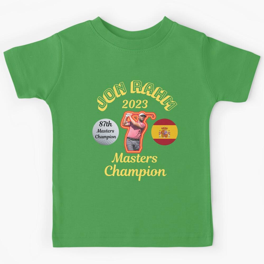 Jon Rahm Masters Champion Kids T-Shirt 120