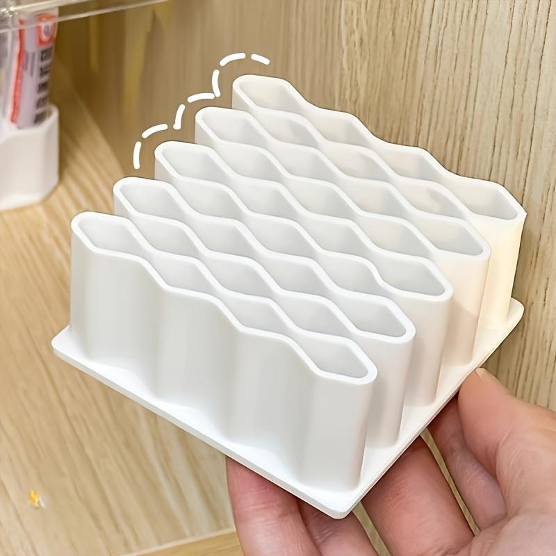 Scatola per Conservazione Unguenti - Organizer da Scrivania per Creme e Unguenti, 32 Scomparti, Struttura Verticale Multi-Livello Salvaspazio