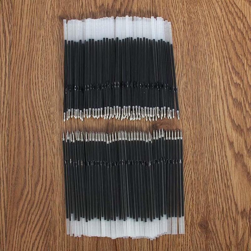 Gelschreiber-Nachfüllminen 10er Set – 0,38 Mm & 0,5 Mm, Schwarz/blau/rot