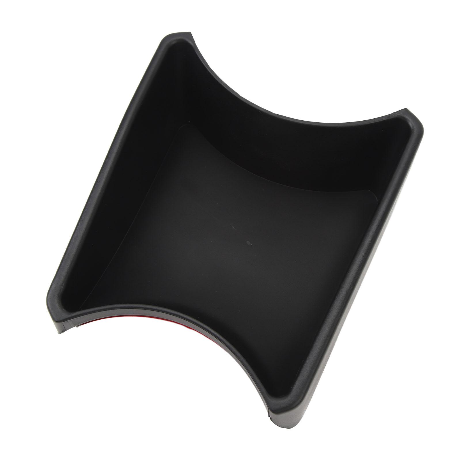 

Central Control Handbrake Storage Tray Scratch Proof Handbrake Storage Box Replacement for Fiat 500 2011 to 2015