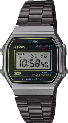 Orologio Modello Heritage e Overseas Serie Vintage Digitale, Colori, A168WEHB-1A, Uomo, Donna, Bambini, Nero, [Usato]