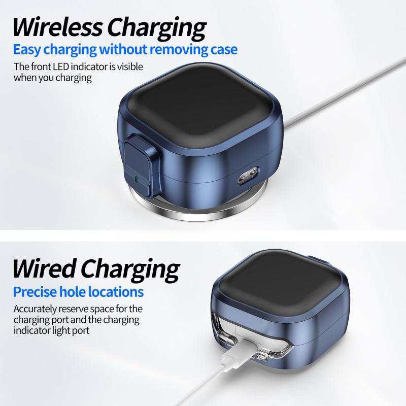 Für Samsung Galaxy Buds 4 Pro Hülle mit Schloss Schutzhülle Hybrid Hülle